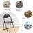 Fabric Padded Stackable Folding Chair Folding Chair Set