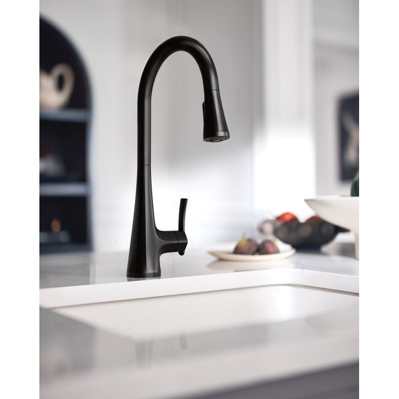 Robinet de cuisine Sinema Smart Faucet, Noir mat