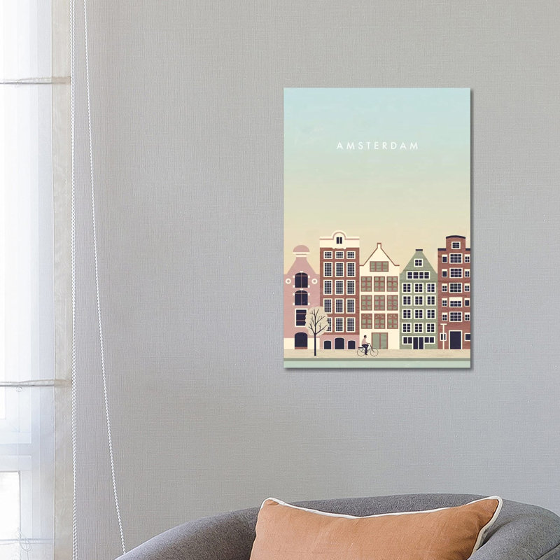 Amsterdam by Katinka Reinke - Wrapped Canvas Print, 66.04 cm H x 45.72 cm W x 1.91 cm D