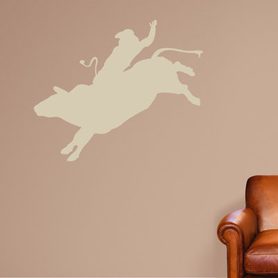 Décalcomanie murale un avenant bull