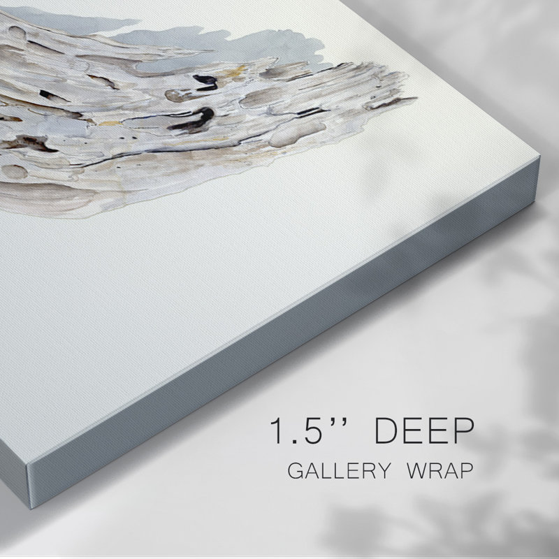 «Driftwood Study III», toile tendue avec châssis, H 12 po x l 18 po