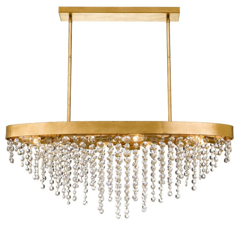 Bathilda 8 - Light Dimmable Tiered Chandelier