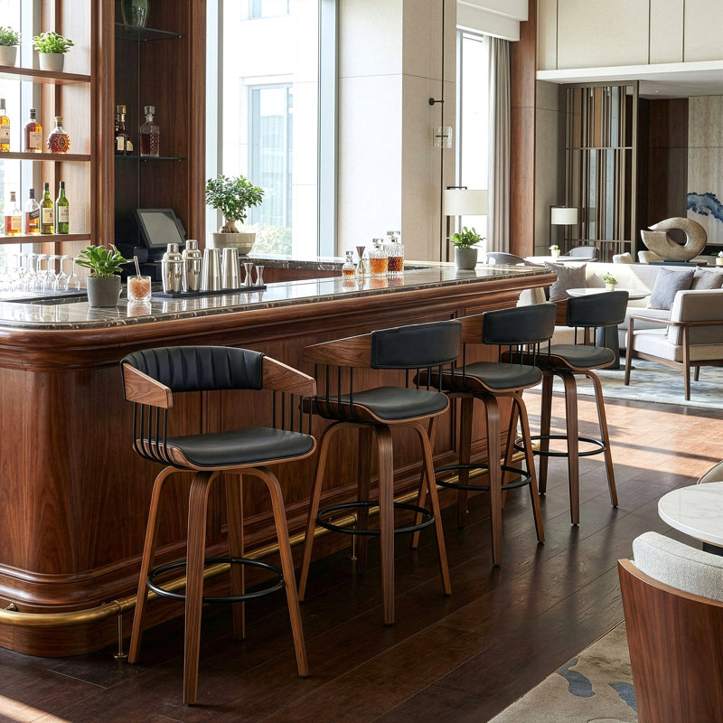 Tabouret Erlfried, Tabouret de bar (siège d'une hauteur de 30,5 po)