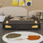 Lit plateforme en bois avec roulettes et espace de rangement Advaith-1741268415-1787634449