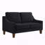 Canapé 2 places avec coussin d'assise à ressorts, montage facile pour salon, chambre-898278613