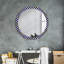 Huldar Glass Flat Wall Mirror