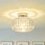 Crystal Semi Flush Mount-1802192295