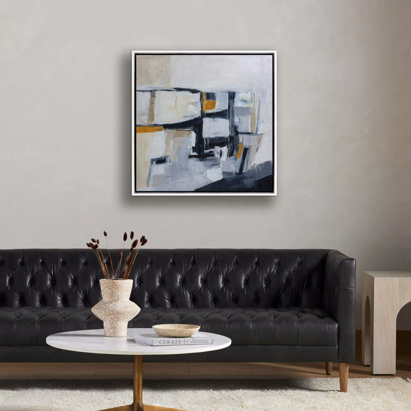 To Be Free Painting by Melanie Biehle, Rustic Walnut Framed, 32" H x 32" W