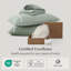 Ensemble de draps en coton Tencel double - ensemble de draps, ensemble de literie de luxe, doux, rafraîchissant et respirant pour les dormeurs chauds-107142729-107142734