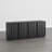 63''W Modern Fluted Sideboard with Adjustable Shelves-126677797