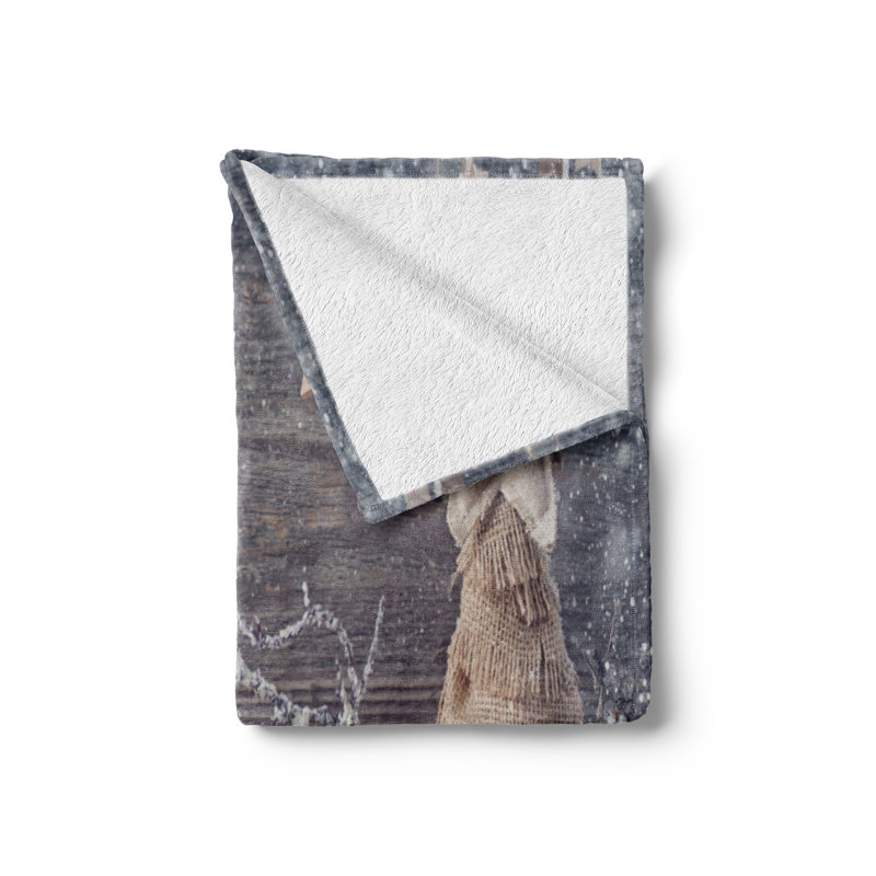 Hand Woven Throw Blanket, 50" x 70"