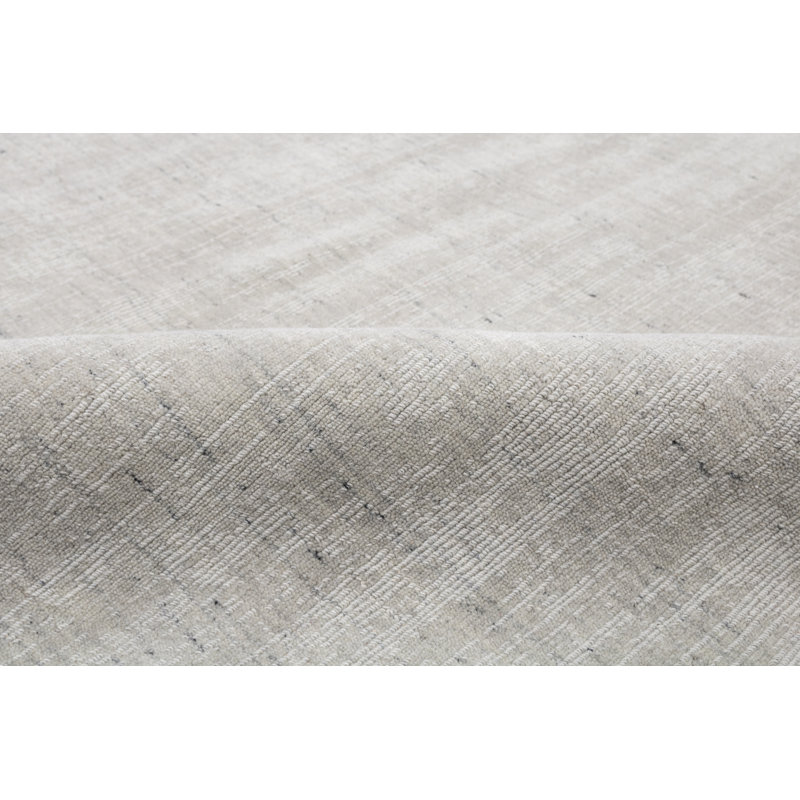 Area Rug in Silver