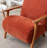 Andablo Wood Frame Armchair-507897267