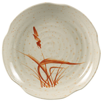 Orchis Lotus Shape Melamine Salad Plate