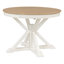 Ensemble de table de salle à manger de style rétro avec table extensible et 4 chaises rembourrées pour salle à manger et salon TREXM