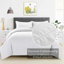 Cotton Striped Duvet Cover with Pillowcases Included-106359459