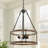 Azar 3-Light  Drum Pendant