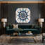 «Thanksgiving Contemporary gratitude mandalas», art mural sur toile beige-1418525601
