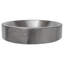 Lavabo vasque en cuivre martelé à jupe ovale 18 "en nickel