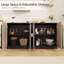 4 - Door Rectangle Accent Cabinet
