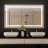 Kaelia Frameless LED Lighted Bathroom Vanity Mirror with Anti-fog & Brightness Adjustable, Memory Function Wall Mirror-732739756
