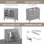 Base de meuble-lavabo simple 35,5 po seulement-94599793
