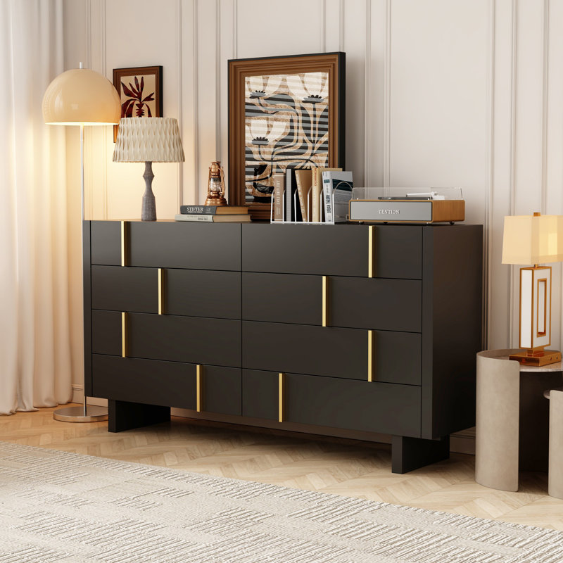Commode double 8 tiroirs
