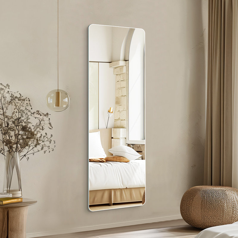  Miroir pleine longueur antidéflagrant sans cadre, 60 po x 15 po
