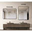 Rectangle 24 po x 36 po, miroir encadré en aluminium noir, mur de salle de bain, verre HD 4 mm non déformé, incassable, cadre d'installation sans effort, aluminium rouille transparent, incassable-1177518260