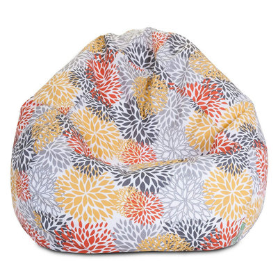 Blooms Polyester Outdoor Friendly Bean Bag Chair & Lounger