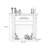 White Manufactured Wood Freestanding Fireplace
