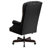 High Back Traditional Tufted LeatherSoft Executive Swivel Ergonomic Office Chair-933975933