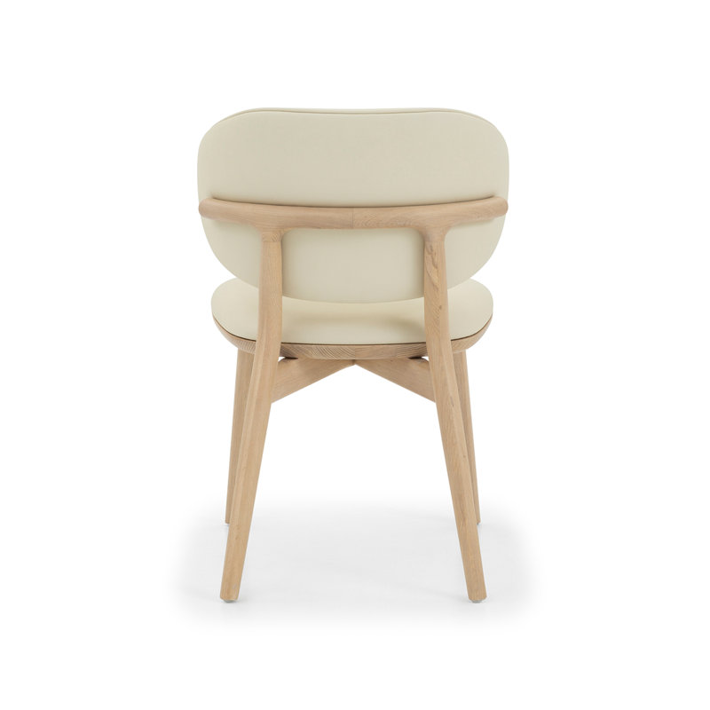Soren Upholstered Dining Chair, Beige, Saddle