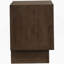 Table de chevet 2 tiroirs brun chaud