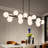 16 - Light Dimmable Sputnik Modern Linear Chandelier