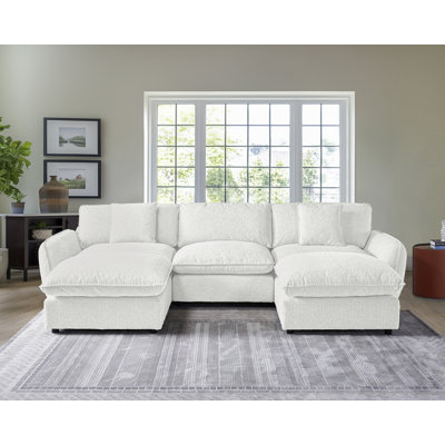Hasting U-Shaped Modular Sectional With Ottoman
