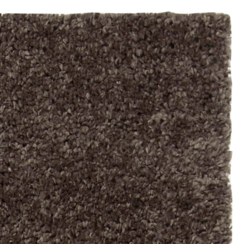 Brittney Performance solid color shag rug, Brown, Rectangulaire 3 pi x 5 pi