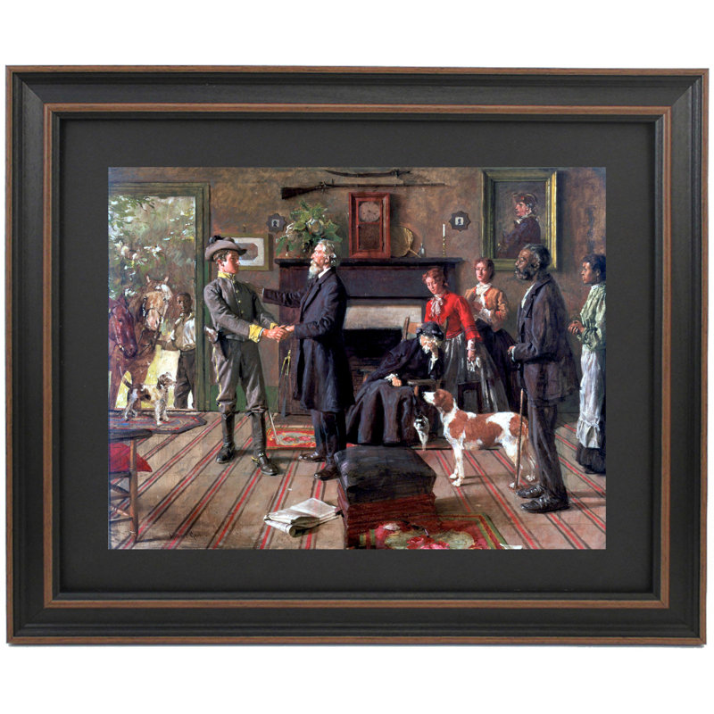 Leaving Home By William Gilbert Gaul, 29" H x 36" W