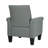 Alrun Upholstered 29" Wide Faux Leather Armchair-1791650740