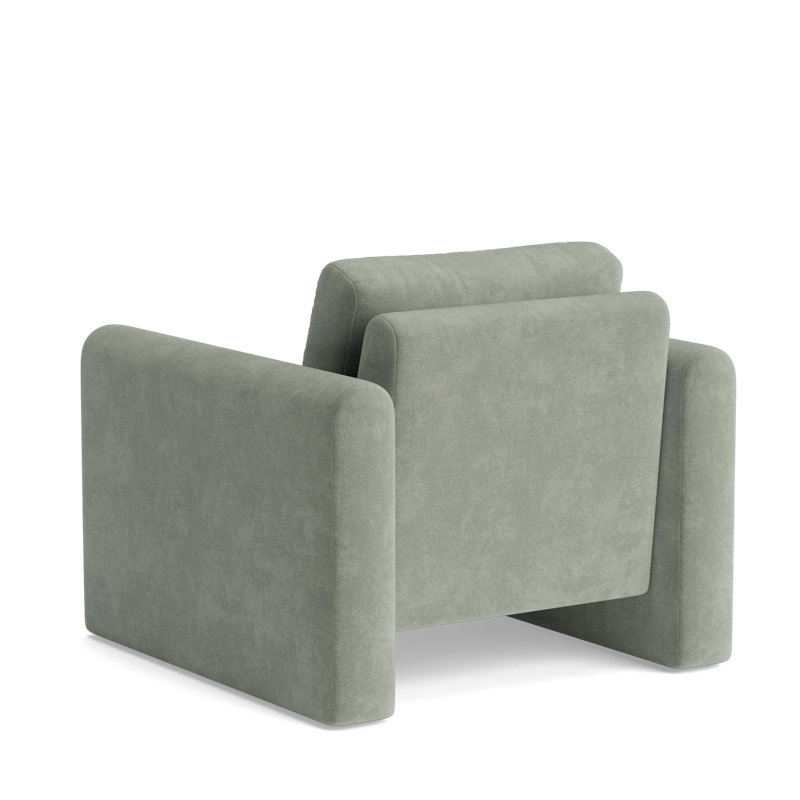 Knox Accent Chair, Velvet - Sage