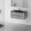 Meuble-lavabo moderne flottant avec 1 lavabo-319053391