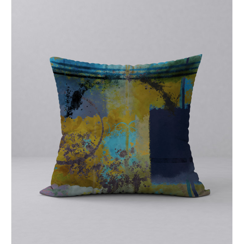  Housse de coussin carré et insert, H 18 po x l 18 po x p 5 po