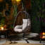 Grey Egg Chair with Stand