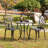 Cast Aluminum 3 Piece Bistro Patio Set for Garden