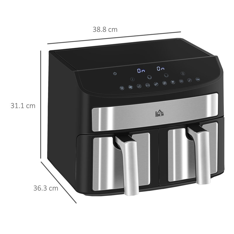 HOMCOM 8L Air Fryer Oven