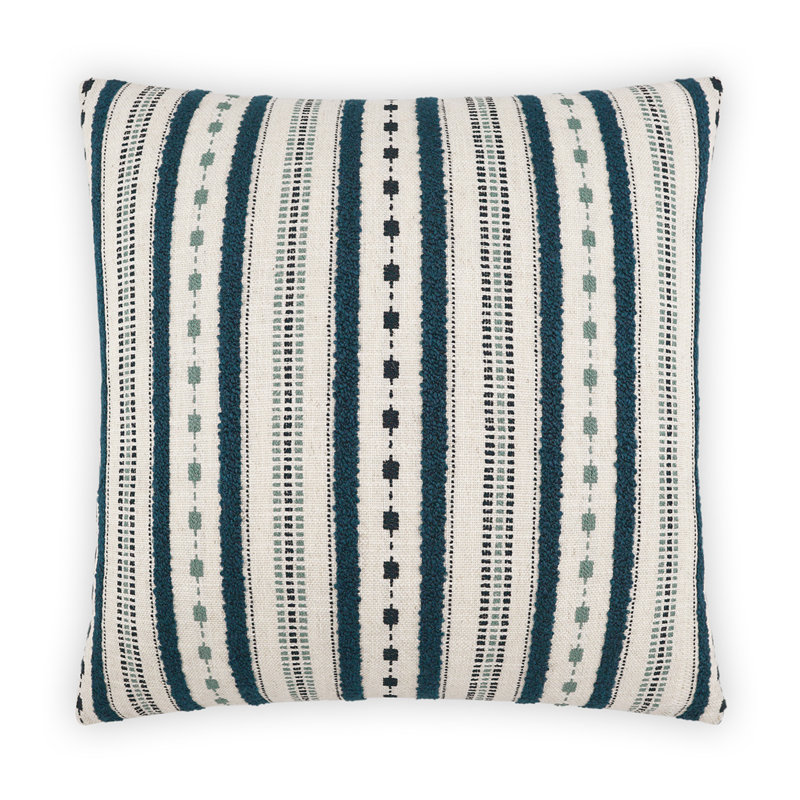 Xuma Decorative Throw Pillow, Blue, Square 24"