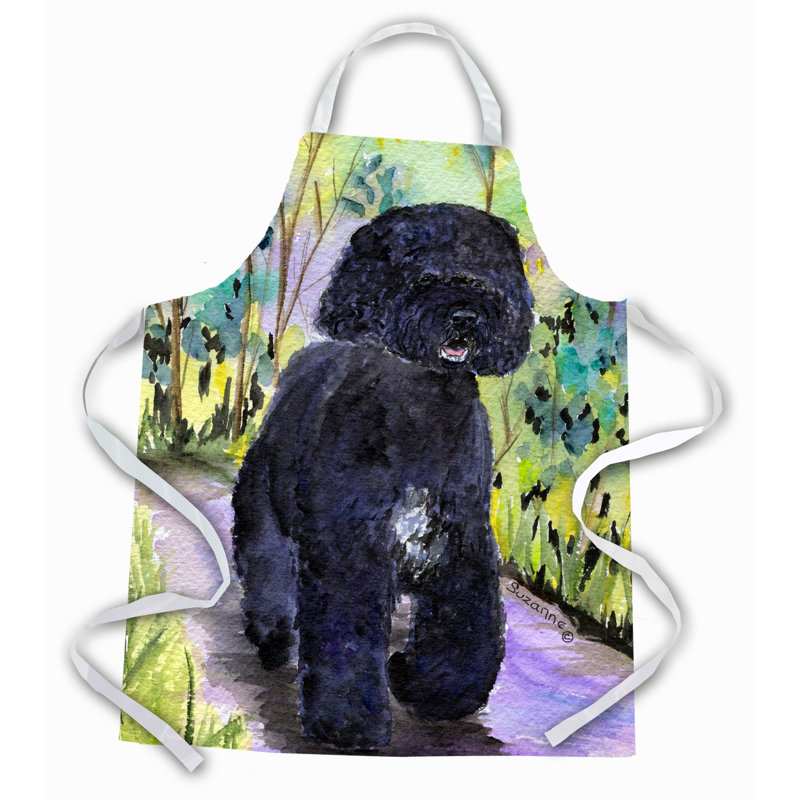 No Pattern Bib Apron