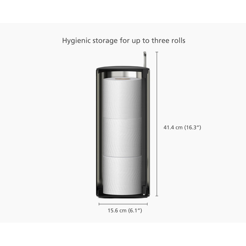 EasyStore Luxe Concealed Toilet Paper Holder