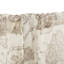 Cantonnière Chappory Tie Up à rideaux pour fenêtre Abat-jour réglable en lin texturé pour la cuisine avec passe-tringle, médaillon rustique jacobéen, cantonnière à imprimé floral 1 panneau 18 pouces gris-59690097-59690088