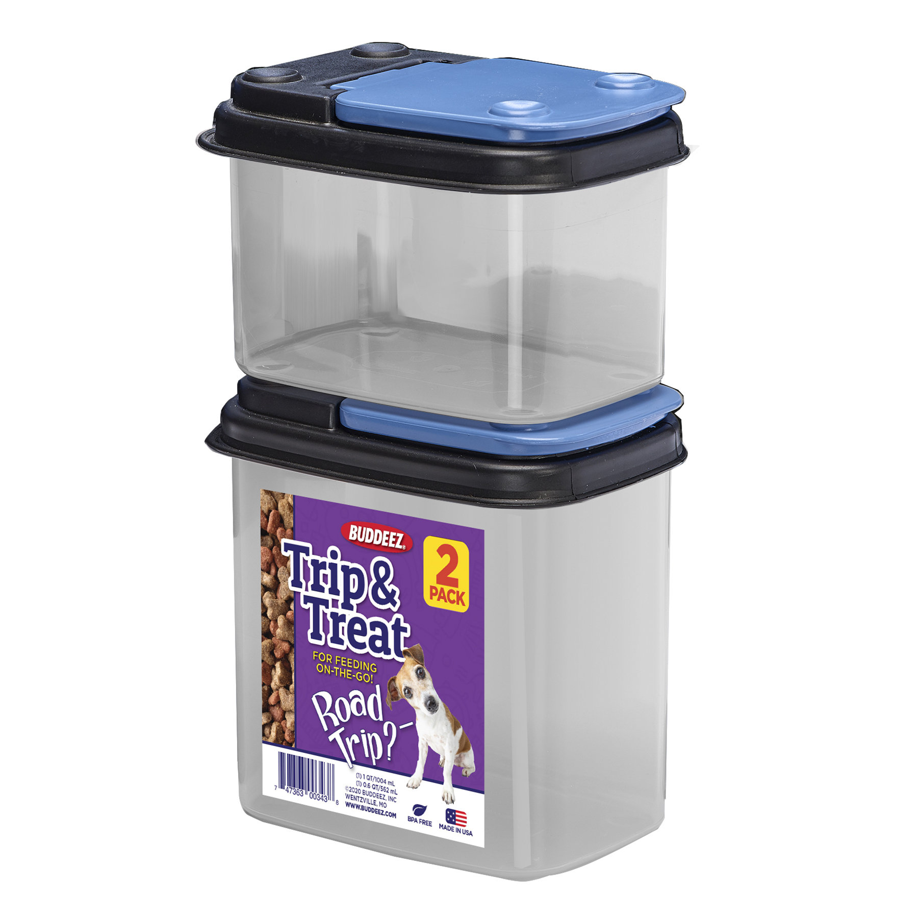 Buddeez dog shop food storage container